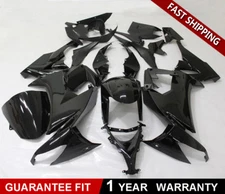 Bodywork Fairing Kit for KAWASAKI NINJA ZX-10R 2008-2010 09 ABS Black Glossy New