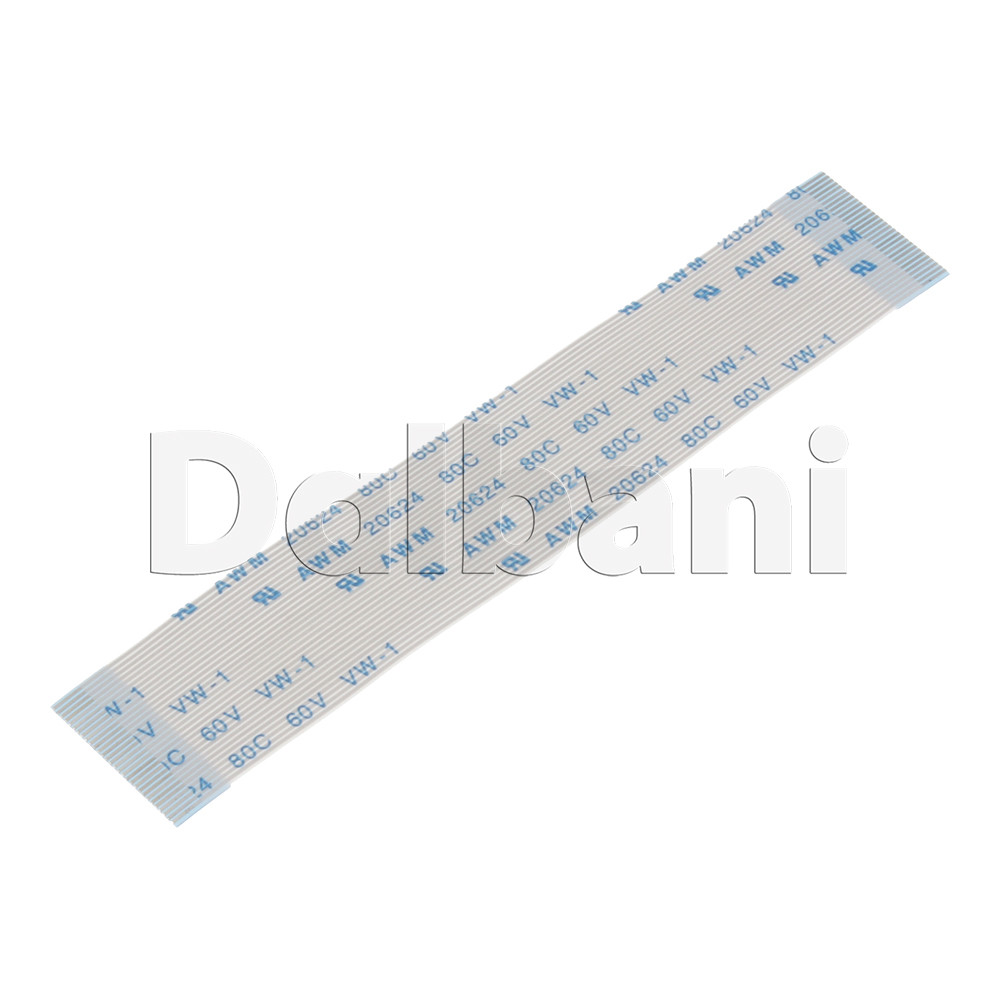 Câble Plat Flexible FFC 200mm - 0.5mm Pas, 8 Broches, Pour électronique