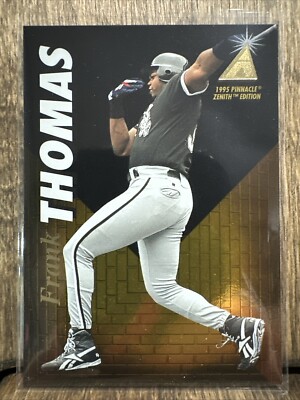 1995 Pinnacle Zenith Edition - #33 Frank Thomas Chicago White Sox