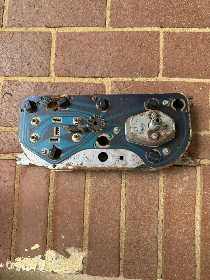 1968 69 AMC Ambassador Marlin AMX? Velocímetro Gauge Cluster American Motors Foto 4 de 4