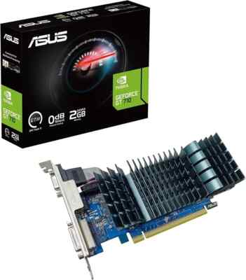 ASUS GeForce GT 710 2GB DDR3 Low Profile Graphics Card