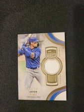 2021 Topps Tier One Baseball Material Relic Cubs JAVIER BAEZ 168/299
