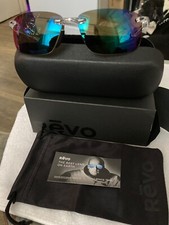 REVO Harness G Men's Rectangle Sunglasses - RE-1175-09-H20 Descend N