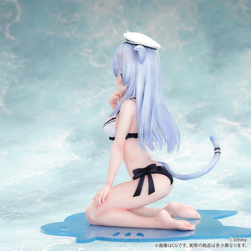 Kemomimi Gakuen Aonami Shio Swimming Club Illustrated by Jimmy 1/7 Figure PVC - Picture 8 of 9