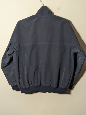 90s Y2K Polo Ralph Lauren Black Label Rare Blue Nautical Rain