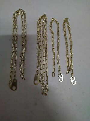 Grandfather Clock Decorative Clock Weight Chains Set Qty - 4 | eBay
