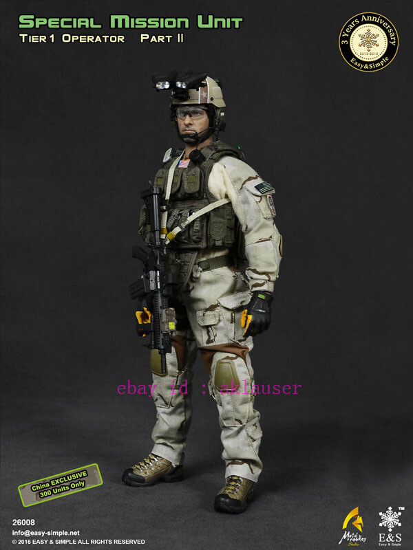 1/6フィギュアSpecialMissionUnit Easysimple Easy&Simple 1/6 Es26008 Special Mission Unit Tier-1 Operator