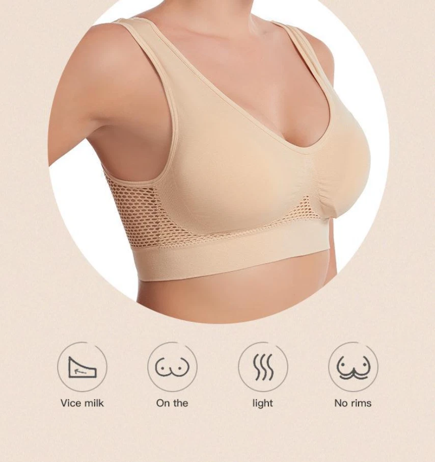 🔥 OFERTA CALIENTE 49%🔥 Sujetador transpirable anti-flacidez pechos Foto 4 de 4