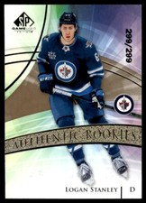 2020-21 SP Game Used 299/299 Logan Stanley Winnipeg Jets #132