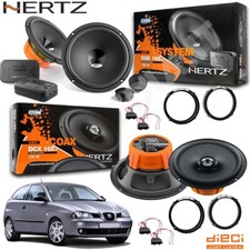 Kit 6 Casse Altoparlanti Hertz Anteriori e Posteriori per Seat Ibiza dal 2002