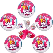 Mini Brands Toy 5 Surprise Series 2 5PACK Mystery NEW Kid Teen Zuru 5 BALLS