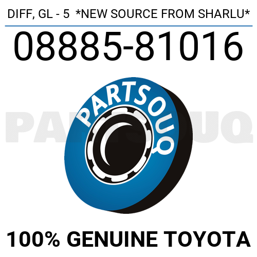 Toyota 08886 81016