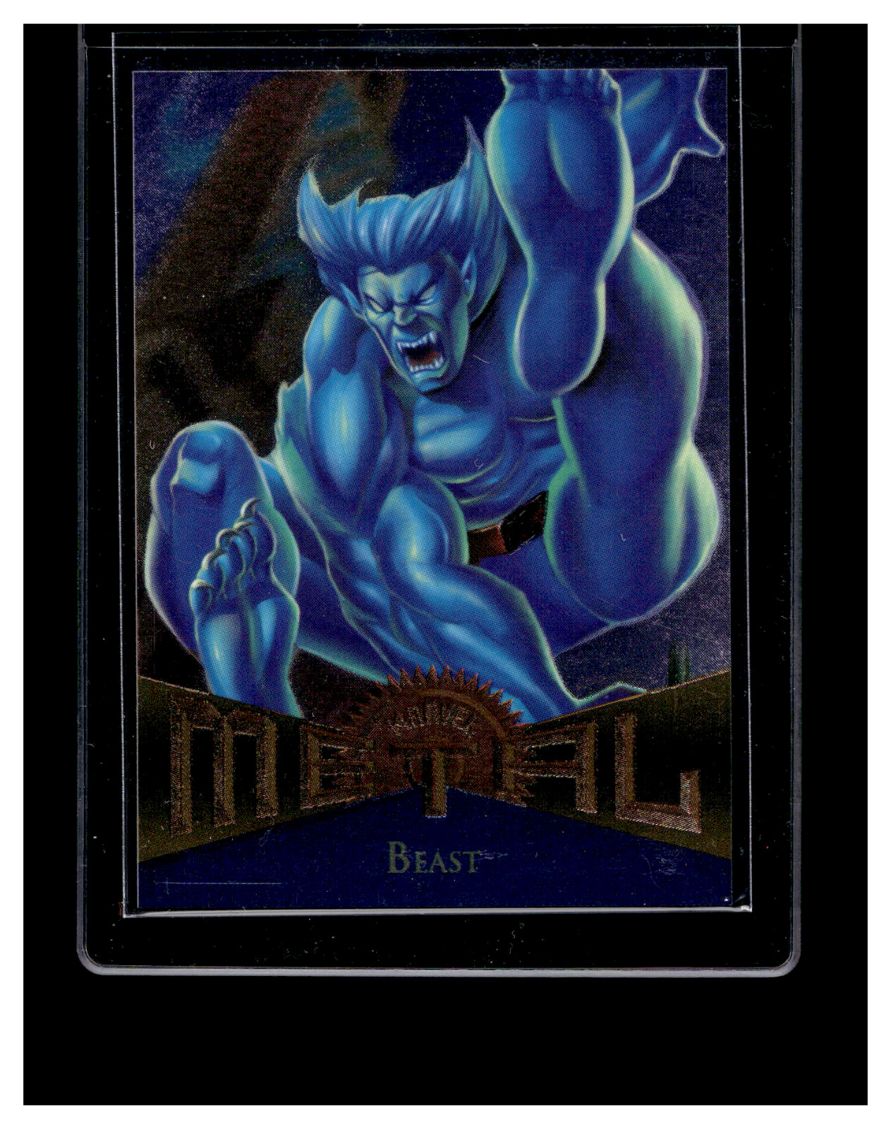 1995 Metal Marvel  #85 - Beast