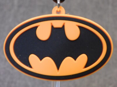 Batman NEW * Batman Logo Clip * Blind Bag Anniversary 1989 Key Chain Monogram