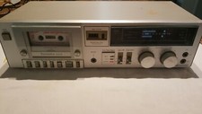 Vintage Technics RS-M218 Stereo Cassette Deck 1980s GOOD WORKING