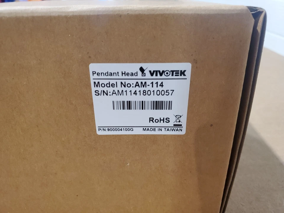 VIVOTEK AM-114 Cabezal Colgante para Cámaras Domo IP y PTZ, Blanco Vendido en Lote de 10 Foto 4 de 4