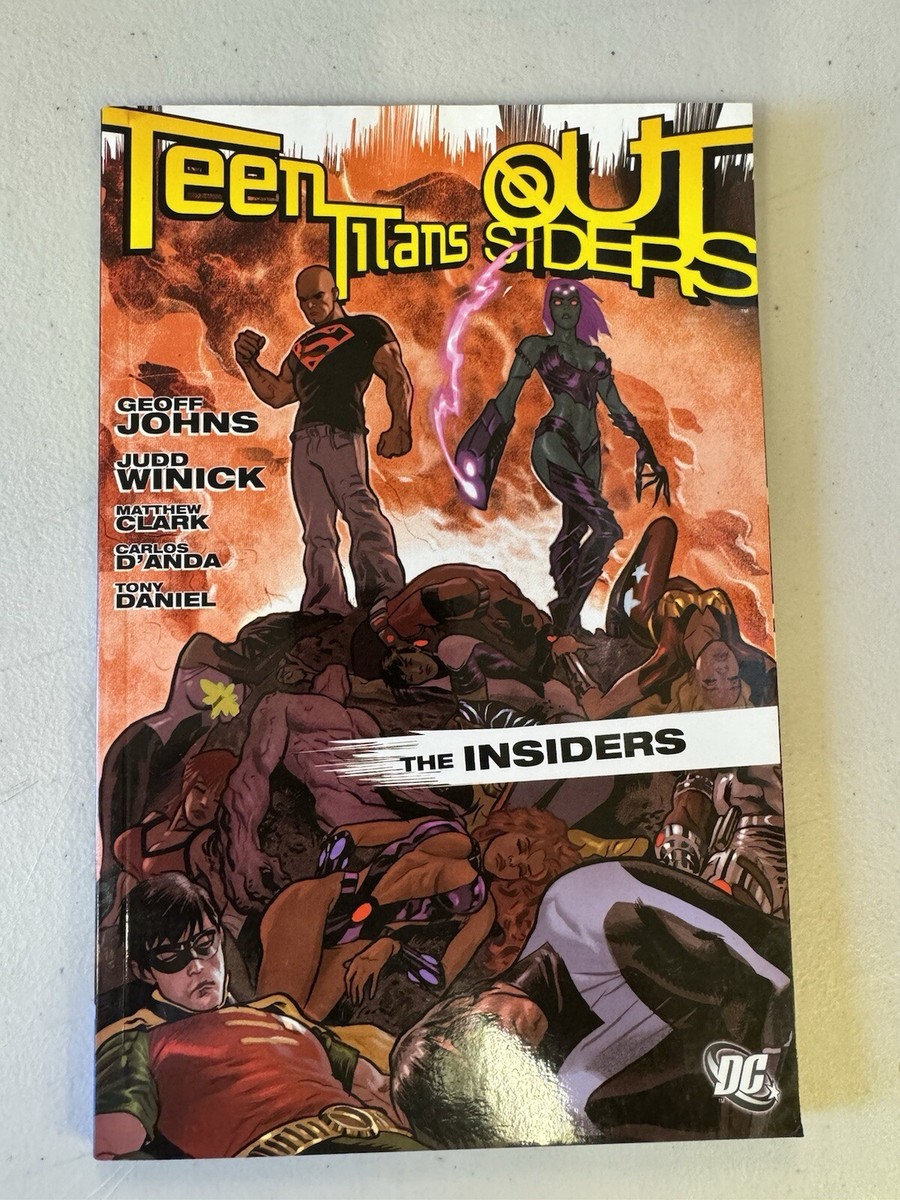 セール！　 洋書　アメコミ　Teen Titans / Outsiders　DC DC Comics Teen Titans Outsiders The Insiders Book Paperback Comic