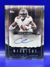 2024 Topps Midnight Chris Braswell RC Stroke Of Midnight Shimmer Auto #SMACBR