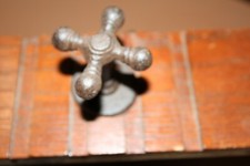 Farmhouse Kitchen Cabinet Pulls Knobs Cast Iron 2 1/4 inch, Old Timers, H-89