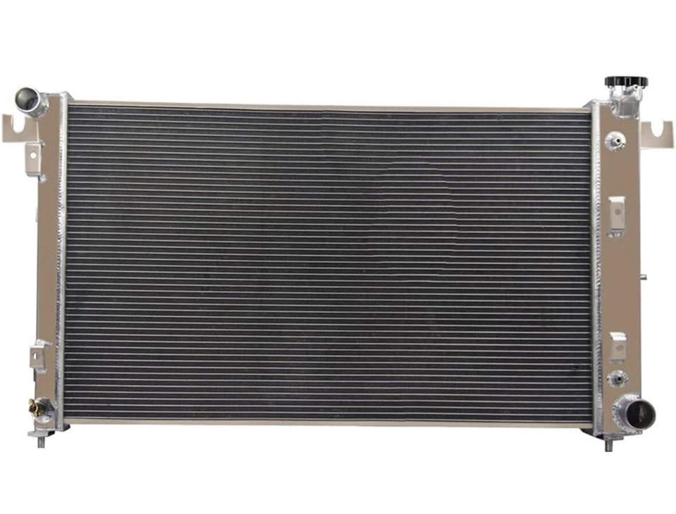 Radiador de aluminio Dodge Ram 1500 2500 3500 1994-2001 2 filas rendimiento de llenado Foto 2 de 4