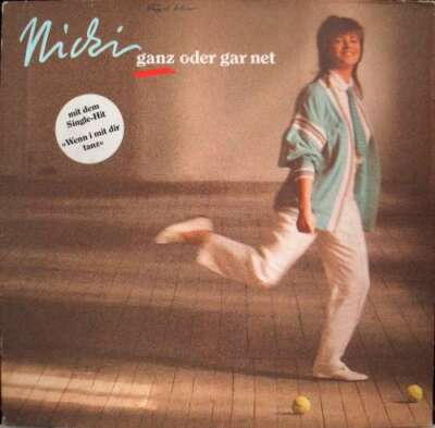 Nicki - Ganz Oder Gar Net LP Album Vinyl Schallplatte 