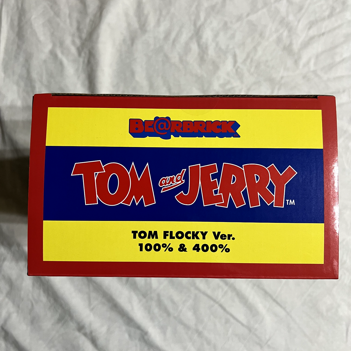 Tom Flocky Ver. 100% & 400% Bearbrick (2021) Tom and Jerry Tom Flocky Ver. 100% & 400% Bearbrick (2021) Tom and Jerry