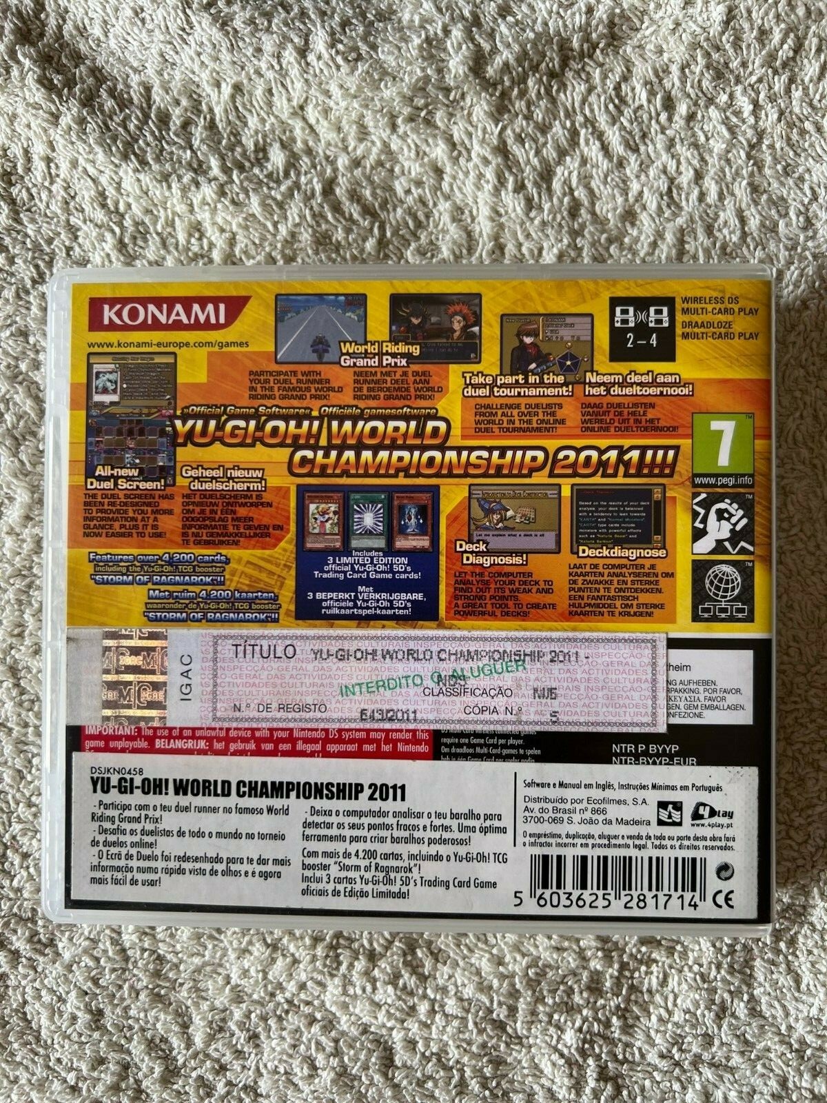 Yu-Gi-Oh! 5D's World Championship 2011 NINTENDO DS FREE REGION ENGLISH CIB  | eBay