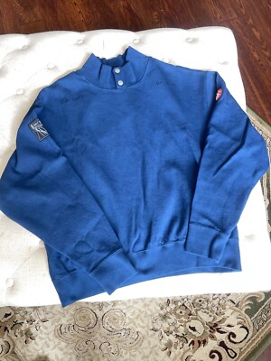 Cav Empt OVERDYE PQ OPEN MOCK NECK NAVY