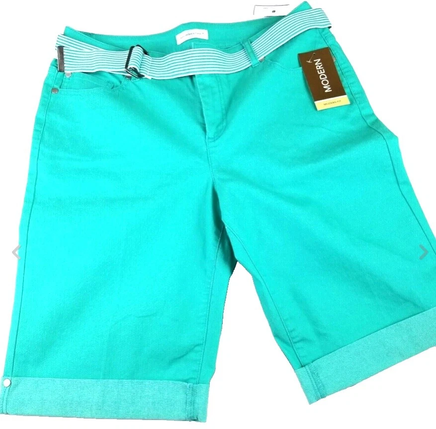 Pantalones cortos sólido CJ Mezcla de algodón para mujeres
