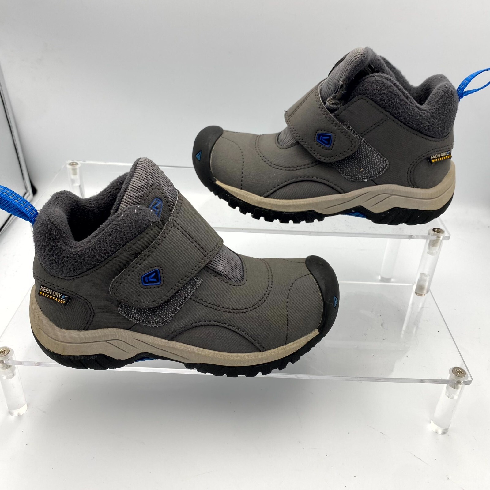 Stivali da neve Keen Kootenay II 1019855 bambino 11 grigio impermeabili stivali invernali antiscivolo