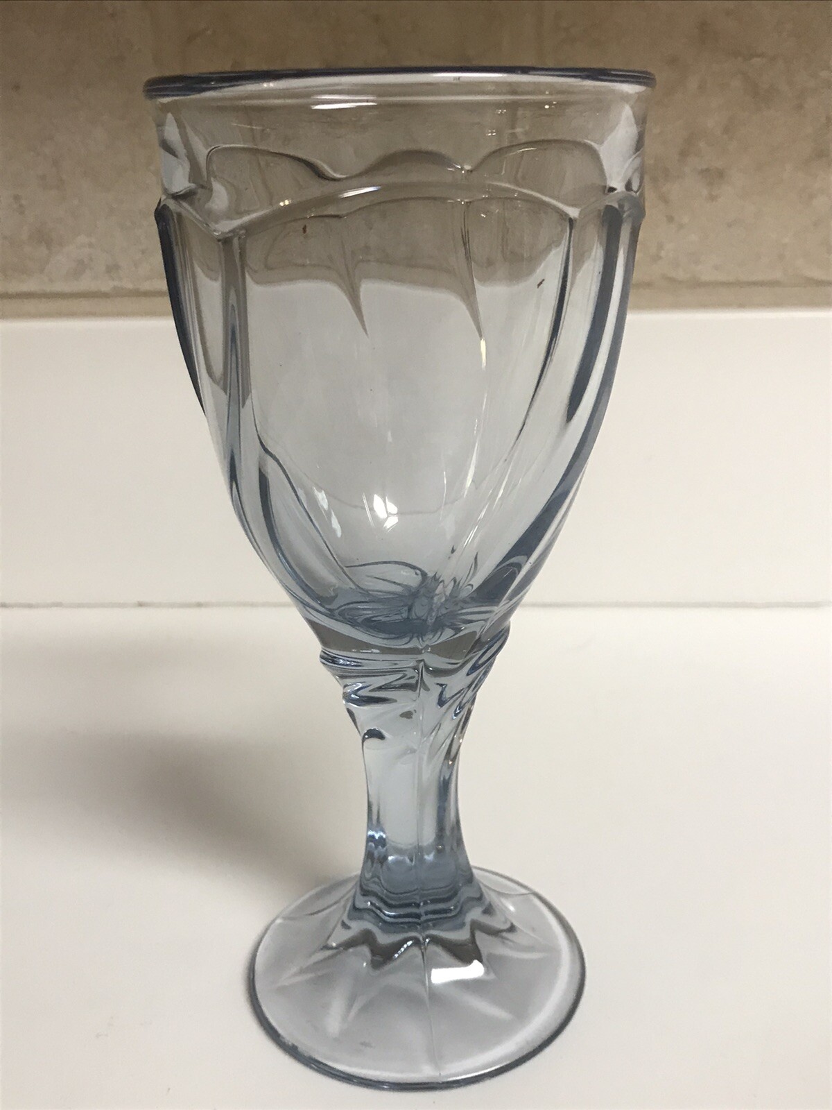 Noritake Sweet Swirl Light Blue Wine Glasses eBay