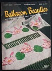 1950 CLARK'S O.N.T. & J.&P. COATS BATHROOM BEAUTIES BOOK #265 DECORATIVE CROCHET — photo 1
