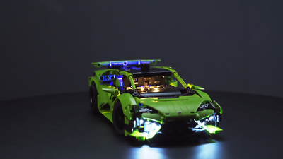 LocoLee LED Light Kit for Lego 42161 Technic Lamborghini Huracán
