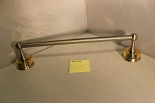 NEW Phylrich Swing 18" Towel Bar Model KLS-65 Finish: Satin Nickel and Gold