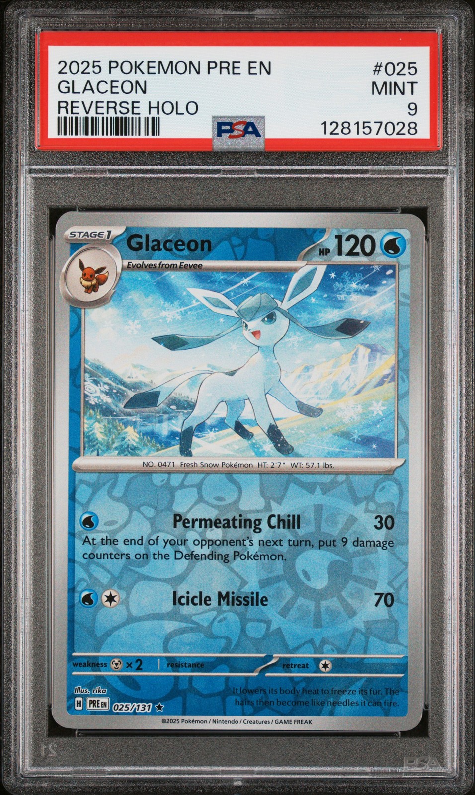 Glaceon Reverse #25