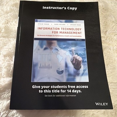 Information Technology for Management : On-Demand Strategies for Performance,...