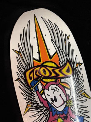 RARE Black Label Jeff Grosso Forever 1989 Reissue Skateboard Deck
