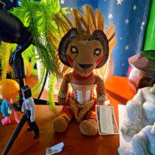 Disney El Rey León Broadway Musical Simba 10" Disfraz de Peluche Muñeca Peluche Nuevo con Etiquetas