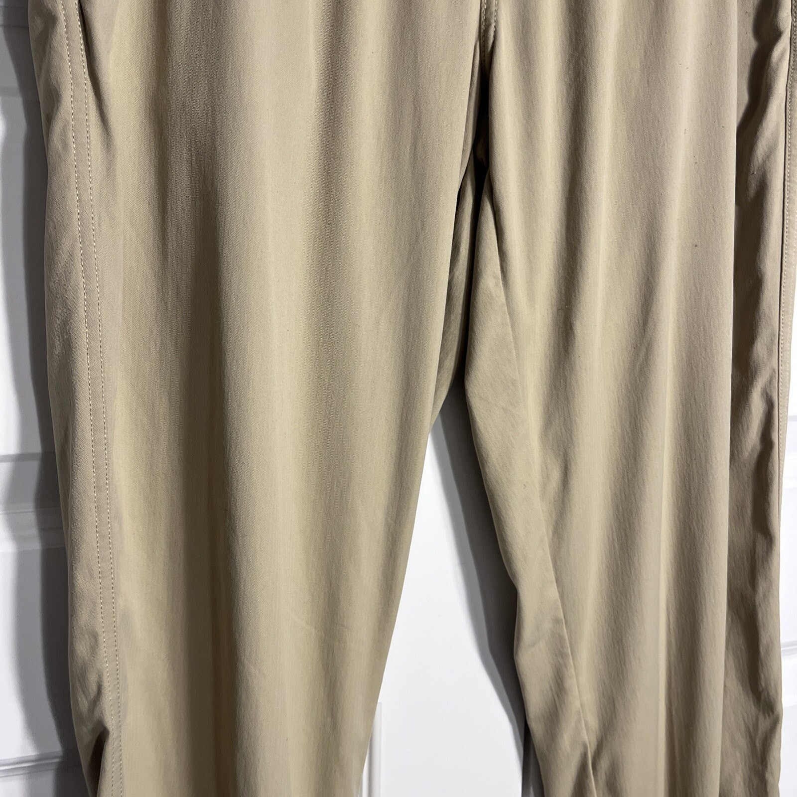 North Face Jogger Style Utility Pants Womens Size Small Khaki Drawstring thumbnail 3