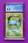 VENUSAUR HOLO 1999 Pokemon Card Base Set Unlimited WOTC CGC 6.5 EX/NM Graded