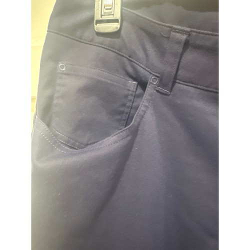 Peter Millar 36/32 dunkelblau Hose Herren Freizeit Golf Flatfront leicht - Bild 3 von 8