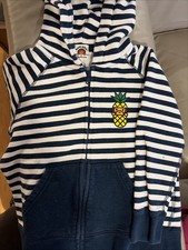 Pre- Owned A Bathing Ape Bape Milo Zip Up Hoody Sweatshirt Kids Size 12