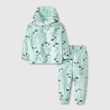 Toddler Boys' Peanuts Snoopy Rain Windbreaker Jacket and Pant Set