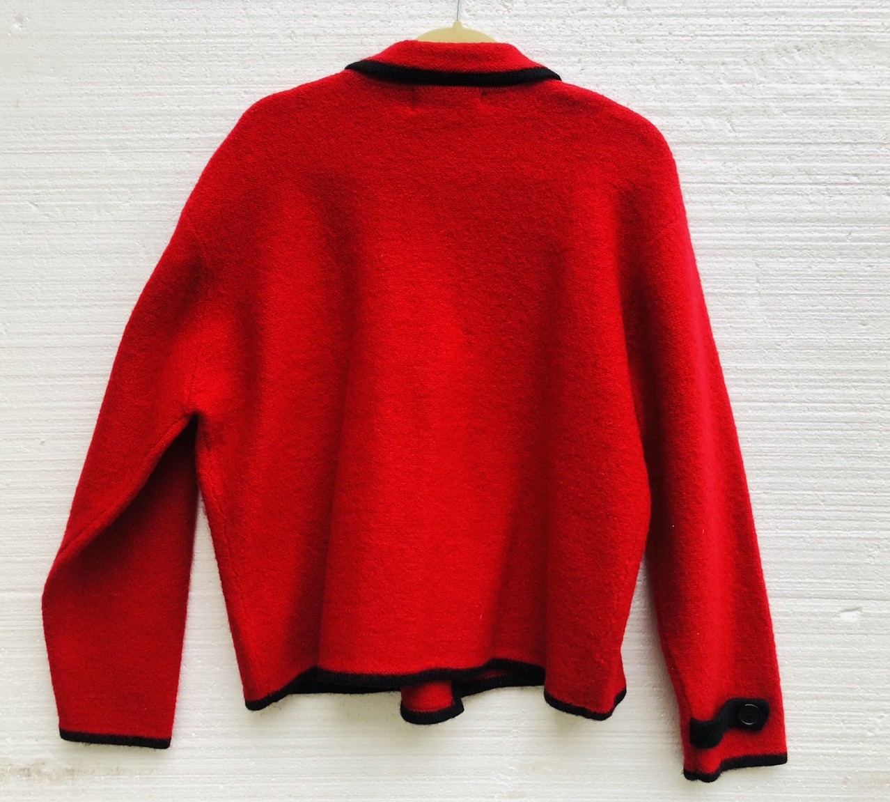 Herman Geist 100% Wool Button Front Jacket Cardig… - image 3