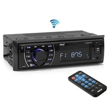 Pyle Bluetooth Marine Receiver Stereo MP3/USB/SD Readers, AM/FM Radio PLRMR27BTB
