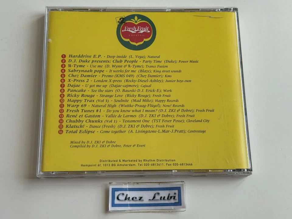 Fresh Fruit Cocktail Volume 2 - DJ Duke, Damier, Dajae, Warp 69… - CD - 1993 - Photo 2/3