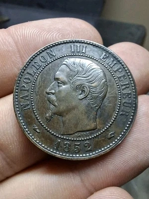 Napoléon III, 10 Centimes 1852 A paris - Photo 1/2