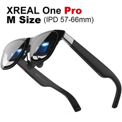 Xreal One Pro 3DoF Smart AR Glasses with X1 Chip 556'' Giant Screen 57° FOV 120Hz