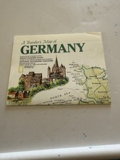 National Geographic Map, A Traveler's Map of GERMANY, 1991