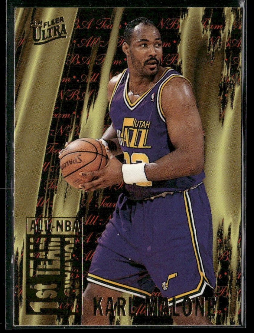 1995-96 Ultra #2 Karl Malone All-NBA | eBay